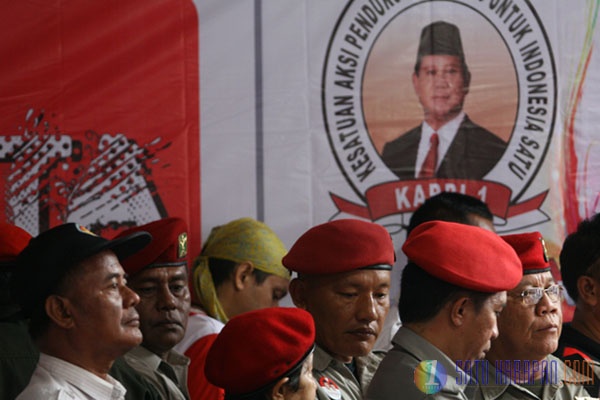 Mantan Prajurit Baret Merah Dukung Prabowo Presiden