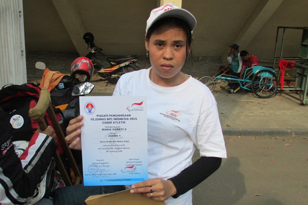 Di Kejurnas NPC, Kontingen Jakarta Menempa Atlet Baru