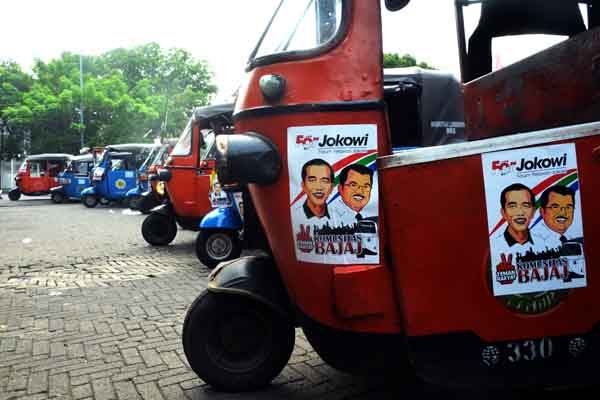 Komunitas Bajaj Jakarta Dukung Jokowi-JK