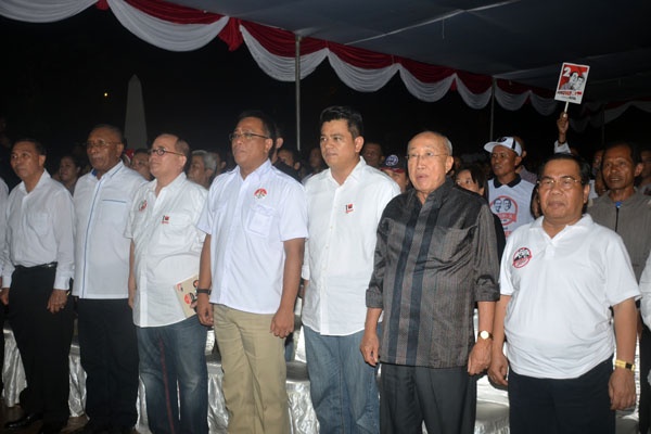 Ratusan Buruh SBSI Deklarasi Dukung Jokowi-JK