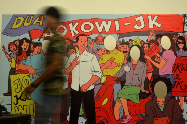 Pameran Kampanye Kreatif Relawan Jokowi-JK