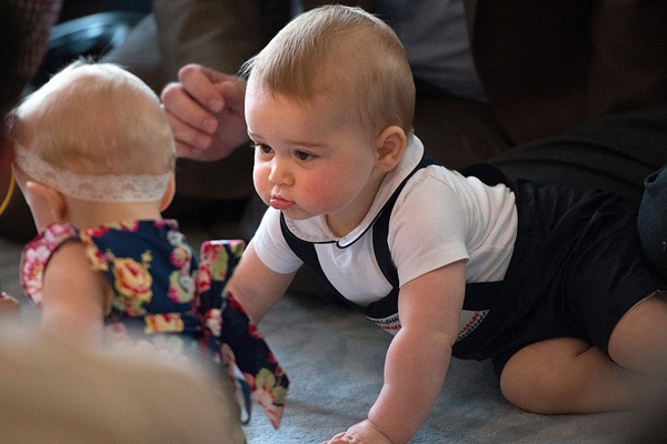 Doa untuk Pangeran George di Ulang Tahun Pertama