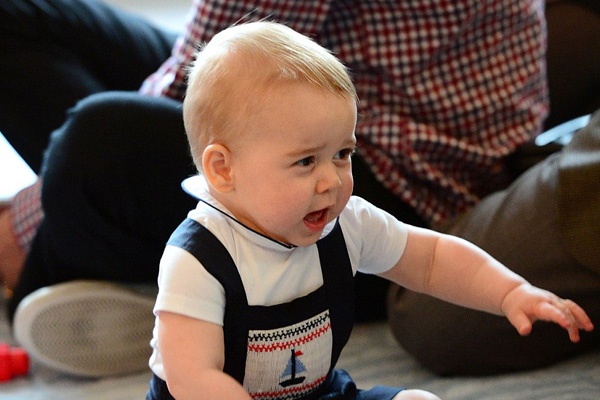 Doa untuk Pangeran George di Ulang Tahun Pertama