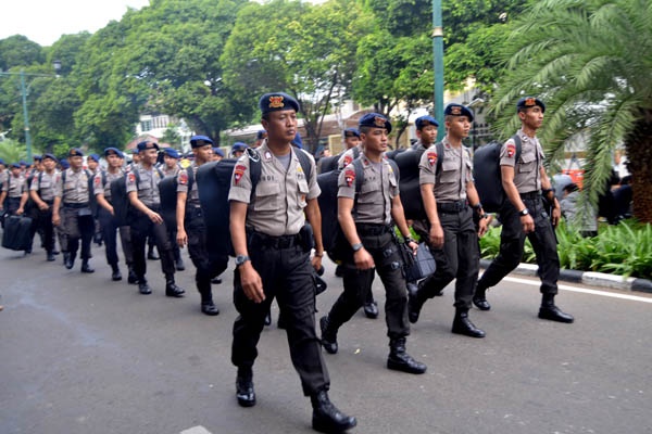22.500 Polisi Amankan Rapat Pleno Rekapitulasi KPU
