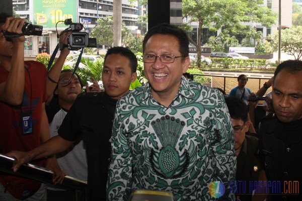 Ketua DPD Irman Gusman Bahas MD3 dengan KPK