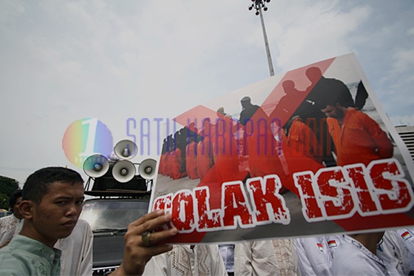 Aksi Tolak ISIS di Indonesia