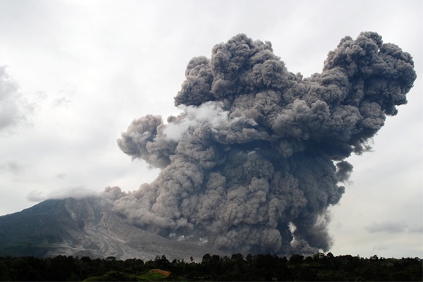 Sepekan Erupsi Gunung Sinabung