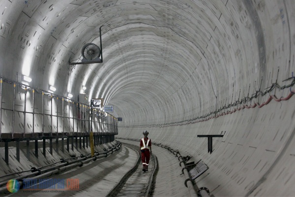 Pengeboran Bawah Tanah MRT Direncanakan Selesai Akhir Tahun