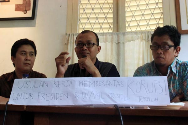 ICW Tawarkan 20 Agenda Korupsi di Pemerintahan Jokowi-JK