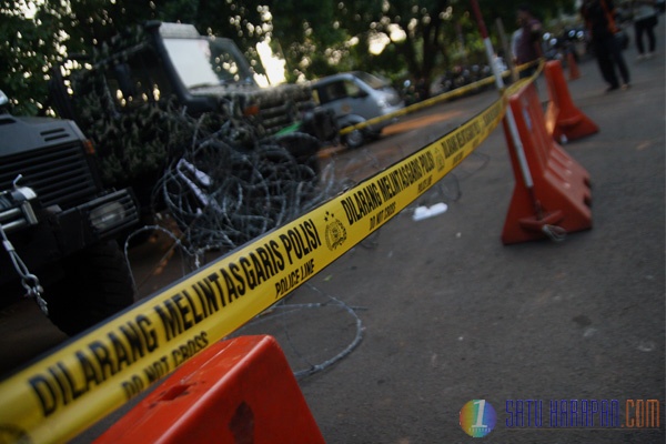 Tiga Mobil Besar Milik Massa Prabowo Disita Polisi