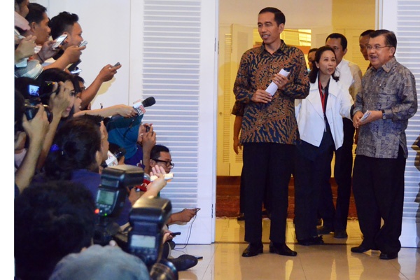 Jokowi: Posisi Tetap 34 Kementerian