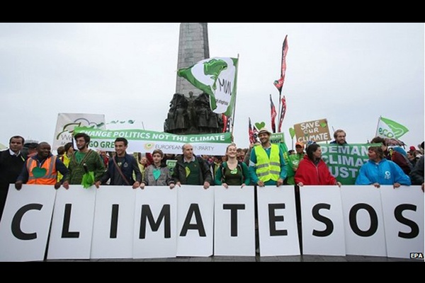 Global Demonstran Tuntut Tindakan Perubahan Iklim