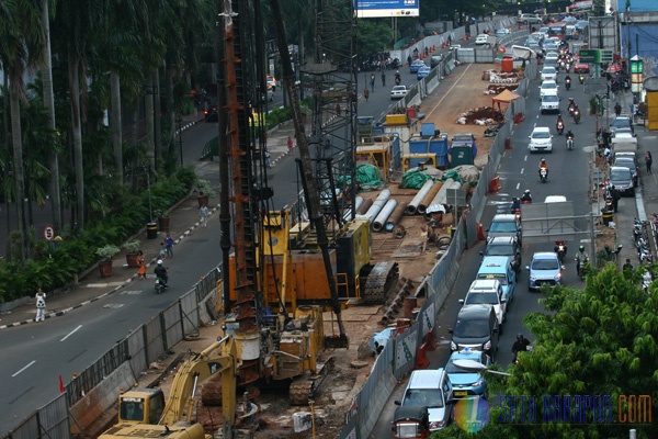 Pembangunan MRT Kawasan Blok-M