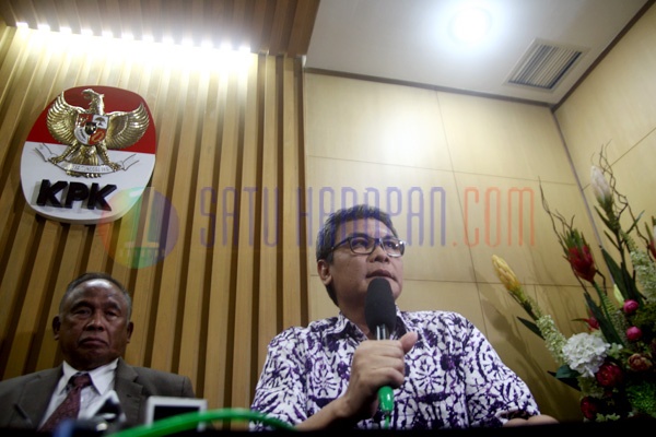KPK: Bambang Widjojanto Tidak Ditahan Hari Ini