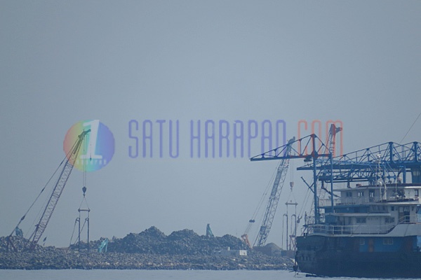 Projek Reklamasi Pantai Utara Jakarta Terus Dikerjakan