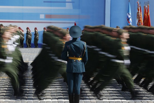 Parade Perayaan Hari Kemenangan Rusia