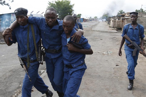 Aksi Protes di Burundi