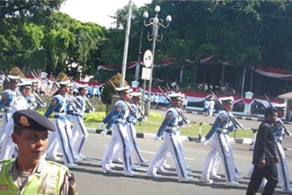 Upacara Peringatan HUT RI Ke-68 di Istana Negara Berlangsung Khidmat