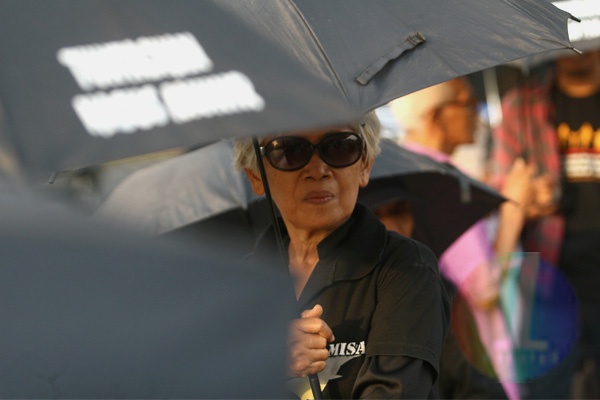 Aksi Kamisan Ucapkan Selamat Idul Fitri kepada Presiden Joko Widodo