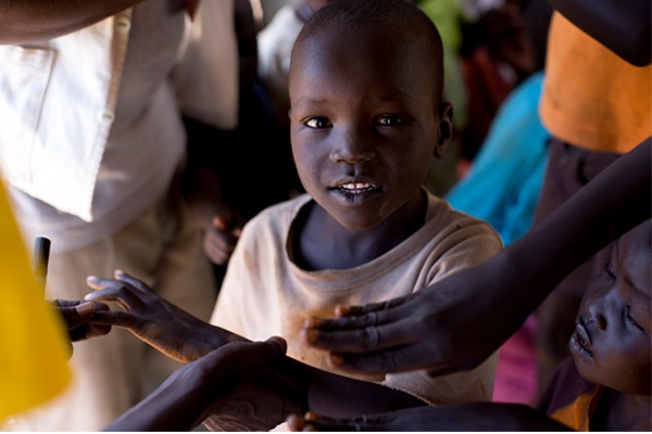 Kampanye Vaksinasi Polio di Sudan