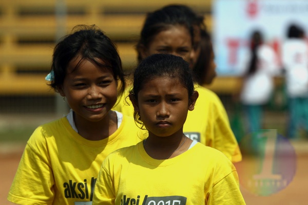 Ratusan Anak Ikuti Race for Survival Suarakan Harapan
