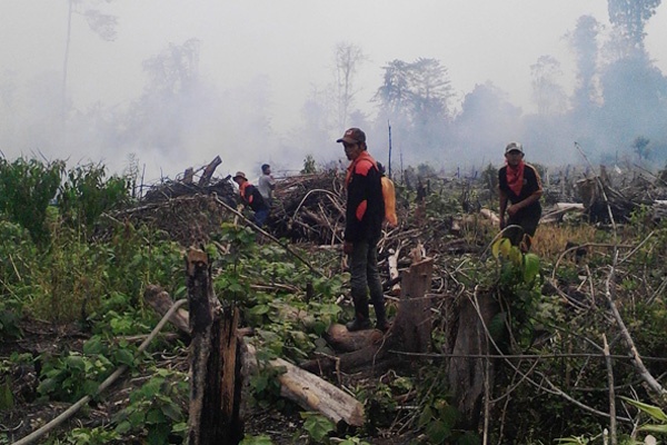 Pulau Sumatera Terkepung Asap  