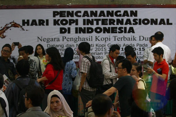 Pencanangan Hari Kopi Internasional di Jakarta