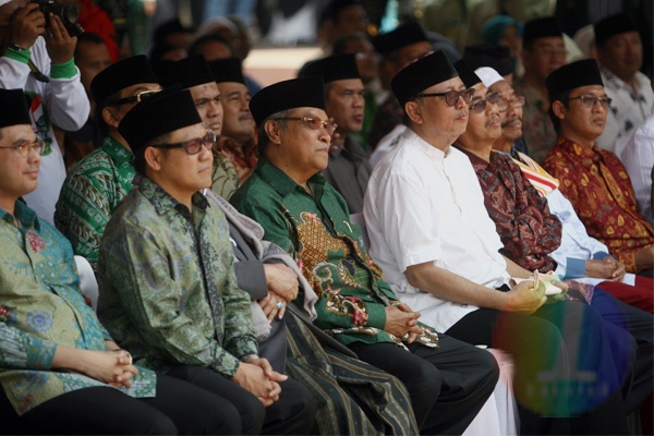 Ribuan Santri Hadiri Peringatan Hari Santri Nasional di Jakarta