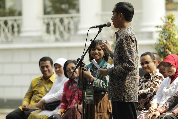 Dora Ceritakan Kegembiraan Bertemu Presiden Joko Widodo