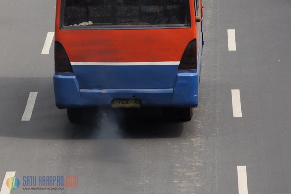 Asap Kendaraan Penyumbang Terbesar Pencemaran Udara di Jakarta