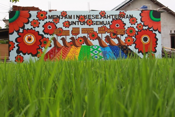 Festival Geneng Street Art Project #3: Gemah Ripah Loh Jinawi