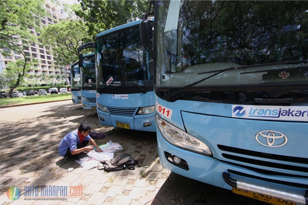 Bus Kopaja Terintegrasi Transjakarta Siap Beroperasi