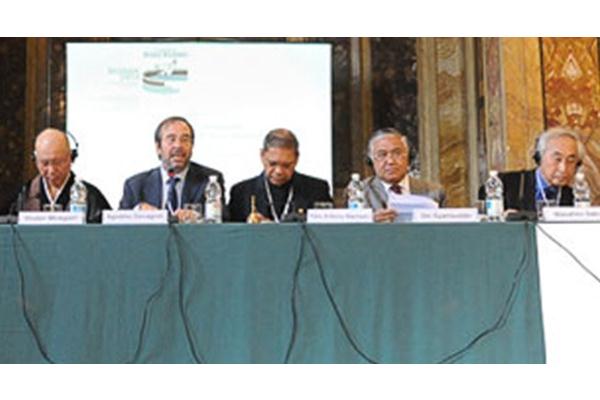 Din Samsudin Hadiri Pertemuan Konferensi Ormas Awam Katholik di Italia