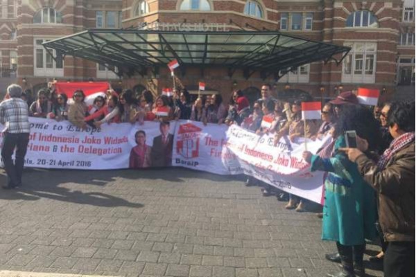 Pidato Tanpa Teks Jokowi Bikin Kagum WNI di Belanda