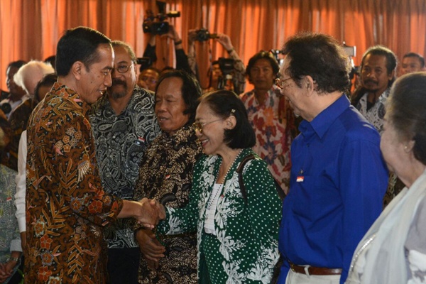 Dialog dengan Budayawan,Jokowi Disebut Presiden Paling Ndeso