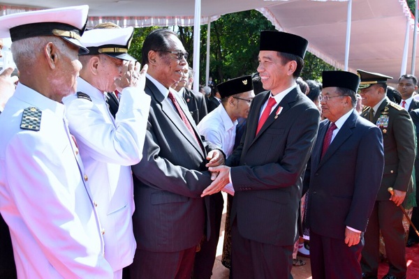 Jokowi Pimpin Upacara Peringatan Hari Kesaktian Pancasila