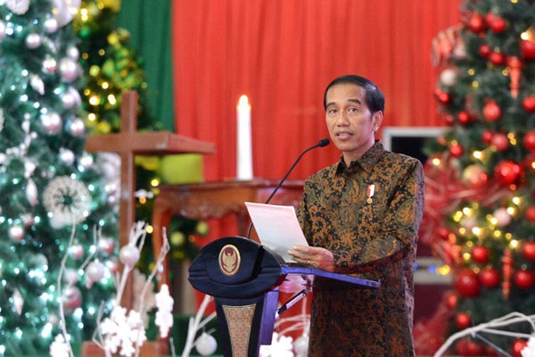 Pesan Natal Presiden Jokowi kepada Umat Kristiani Indonesia