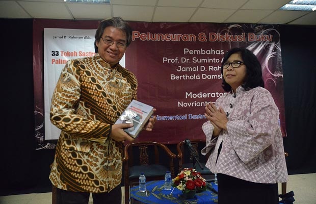 Peluncuran Buku  33 Tokoh Sastra Indonesia Paling Berpengaruh 