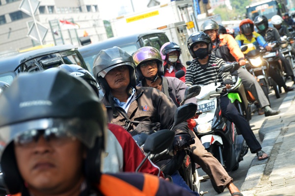 Mulai Desember Motor Dilarang Lewat MH Thamrin-Medan Merdeka