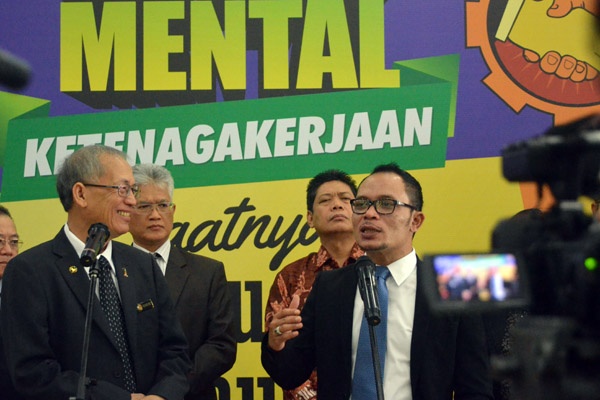 Menaker Terima Menteri Sumber Manusia Malaysia