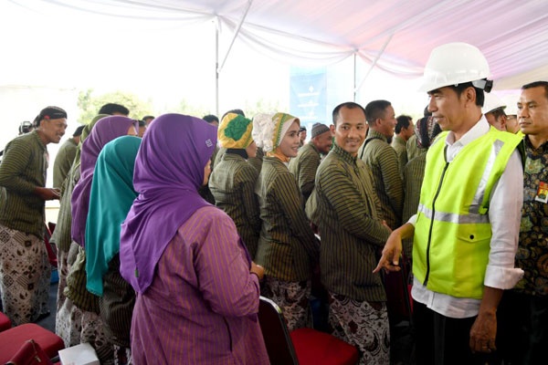 Presiden Letakan Batu Pertama Bandara Baru Yogyakarta