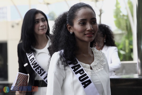 Finalis Putri Indonesia Kunjungi KPK