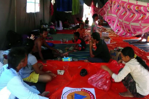 341 Jiwa Mengungsi Antisipasi Retakan Tanah di Ponorogo