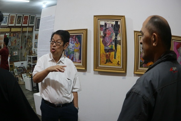 Deformasi Pastel Wahyu Gunawan dalam “Unfinished Comedy”