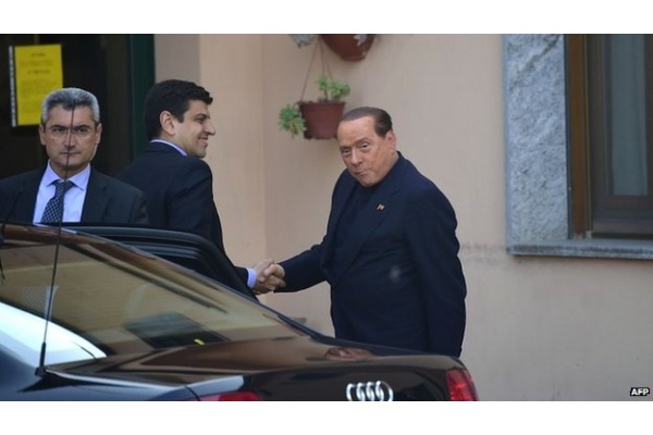 Berlusconi Jalani Hari Pertama Hukuman Pelayanan Masyarakat 