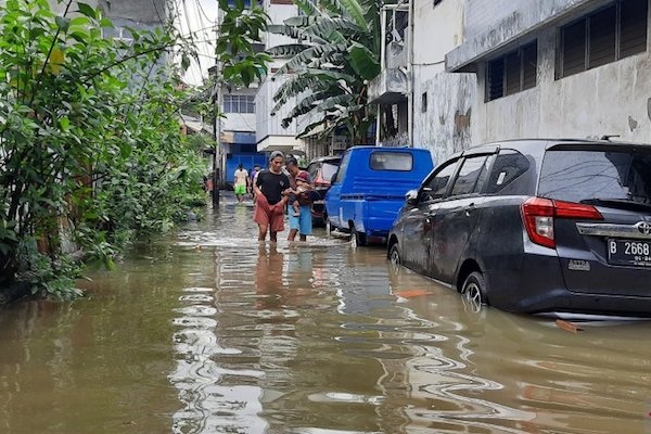 BNPB Gelar Pasukan Atasi Banjir