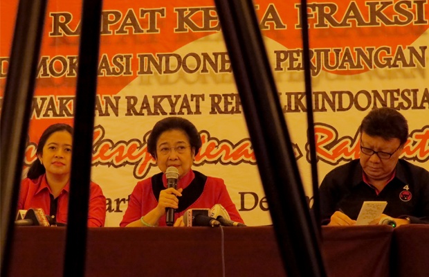 Megawati Gelar Rapat Tertutup Bersama Anggota Fraksi PDIP