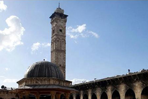 Masjid Umayyah Di Suriah Roboh Karena Serangan