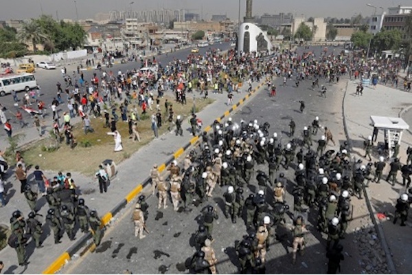 Irak: Ribuan Warga Peringati Setahun Protes Anti Pemerintah 