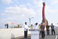 Jokowi Resmikan Jembatan Kretek II di Bantul, DI Yogyakarta